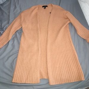 Peach cardigan